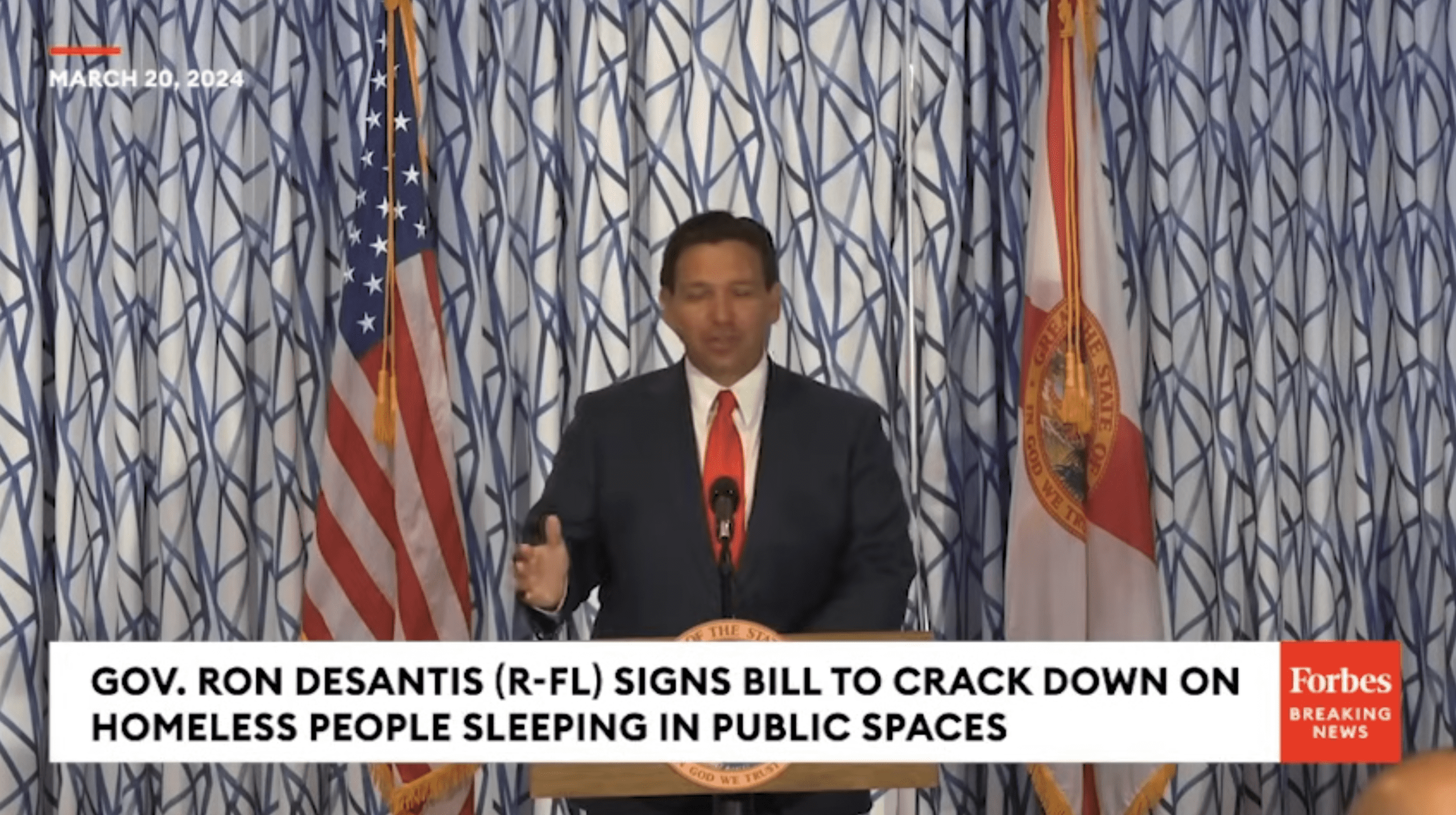 Florida Governor Ron DeSantis